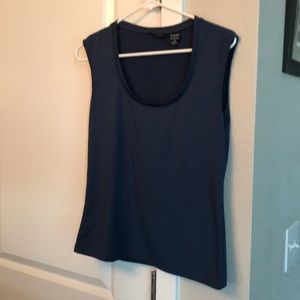 New York & Company blue sleeveless top